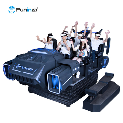 Opinión panorámica oscura de Arcade Game Machine 360° del simulador de los asientos 9d VR de Marte 6