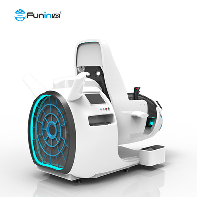 Fibra de vidrio 1,5 máquina de juego plana del vuelo VR del simulador del vuelo de la realidad virtual del kilovatio