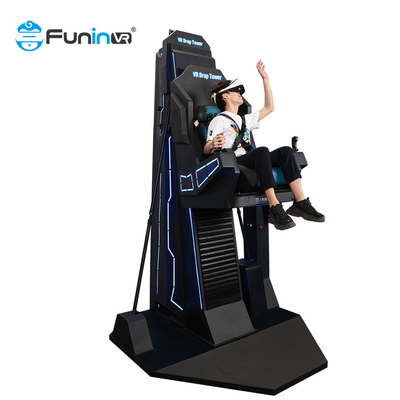 Torre Flight Simulator del descenso de la máquina de juego del parque de atracciones 9d VR