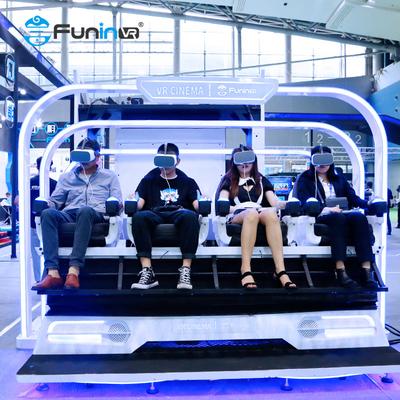 400KG simulador del cine de la carga 9D VR con los asientos dinámicos durabilidad interactiva de Gameplay de la alta