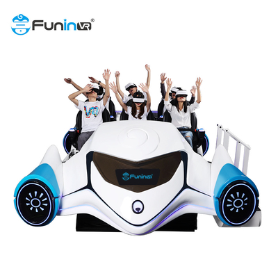 Simulador de realidad virtual 9D de alta seguridad de 1350 kg para la experiencia del parque temático de arcade VR