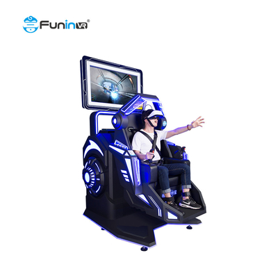 Simulador VR 9D multijugador con tema dinámico extremo 360 grados de rotación control del joystick