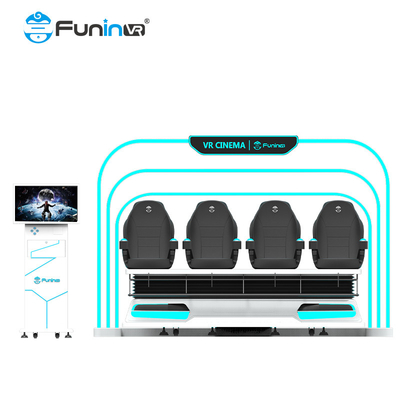 Lleve su entretenimiento al siguiente nivel con el simulador de realidad virtual 9D pantalla HD 360 grados control de movimiento