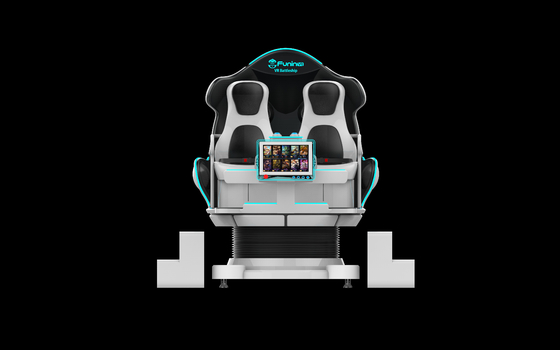 Capacidad de peso de 610 kg Silla VR 9D con experiencia VR inmersiva y controlador de joystick