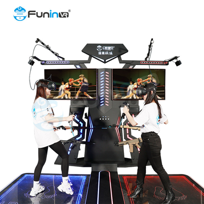 Experimenta el futuro del entretenimiento en el parque temático VR 360 ° Rango de movimiento y 0.8kw de potencia