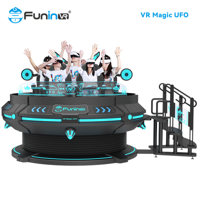 Actualice su negocio de entretenimiento con 6 asientos 9D VR VR Cinema Voltage 220V / 2.4KW y Computadora I5 1650 8G 240G