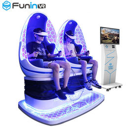 Barrido comercial dos Seater de la pierna de la vibración de Seat del simulador de 9D VR