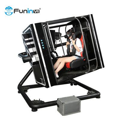 2.5KW 1 simulador del parque temático del vr del jugador 720 VR Flight Simulator