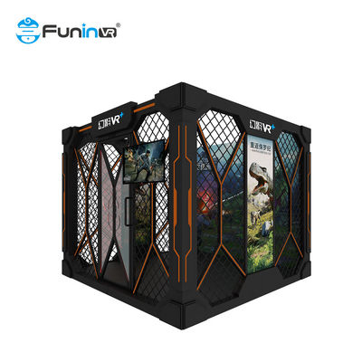 Simulador del juego del tiroteo del jugador VR de la carga clasificada 600kg 9D VR Arcade Machine 4