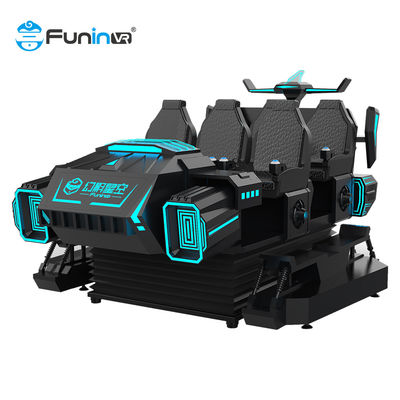 Asientos multijugadores de la máquina de juego del simulador del vr 6 que compiten con el simulador de 9d VR