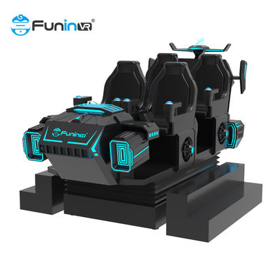 Altos productos de los beneficios 6 asientos VR Marte oscuro para el parque de atracciones