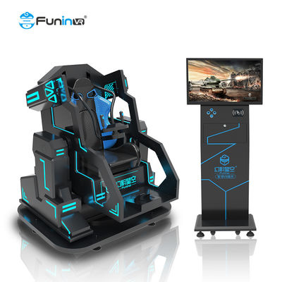 Juego del tiroteo del robot del simulador VR Mecha del tiroteo de la plataforma del movimiento