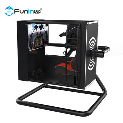 720 simulador emocionante de la rotación VR de la silla de Vr de la carlinga 720 de Flight Simulator del grado