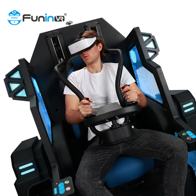Juego de la realidad virtual 9d VR en línea 360 conducción del simulador VR del coche de carreras de los juegos 9D de las carreras de coches que tira