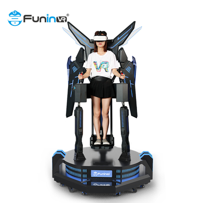 Parque temático interactivo de la experiencia 9D VR Eagle VR de la realidad virtual de Flight Simulator